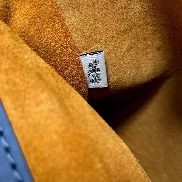 COACH 1941 Dark Denim Rogue 31 In Relaxed Smooth Pebbled Leather - Picture 6 of 13